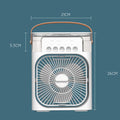 Abanico/Mini ventilador de aire con humidificador